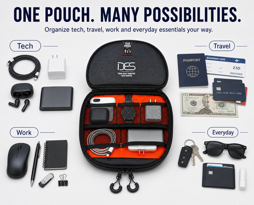 DES Tech Pouch Organizer
